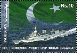 FIRST INDIGENOUSLY BUILT F-22 P FRIGATE PNS - ASLAT