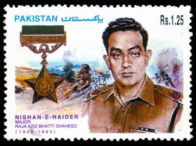 Nishan-e-Haider Major Raja Aziz Bhatti Shaheed
